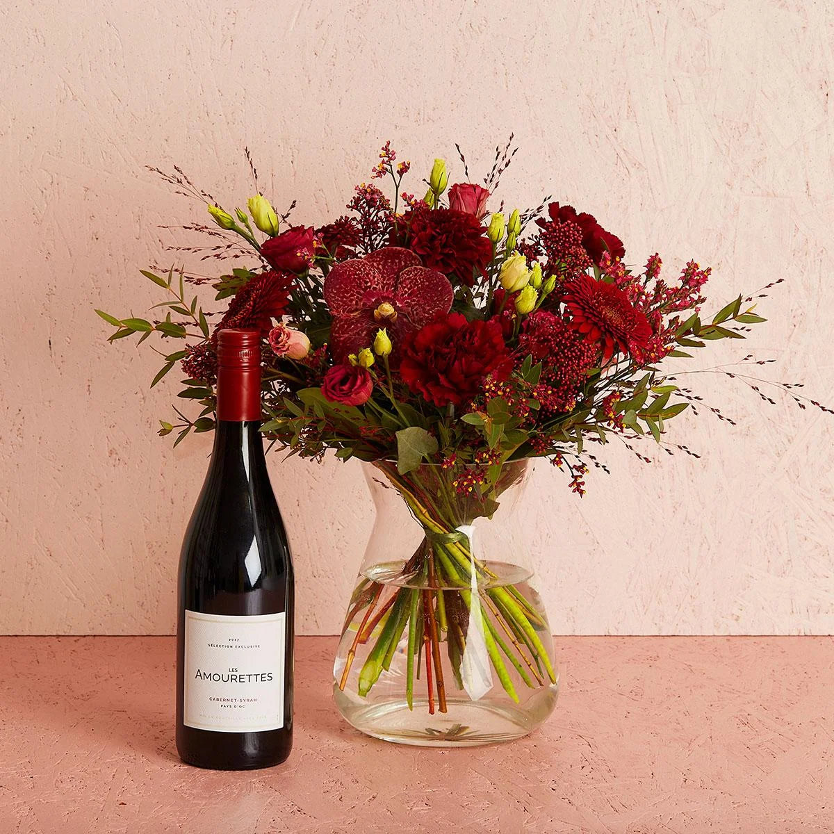 Den røde jul med Les Amourettes, Cabernet Sauvignon/Syrah